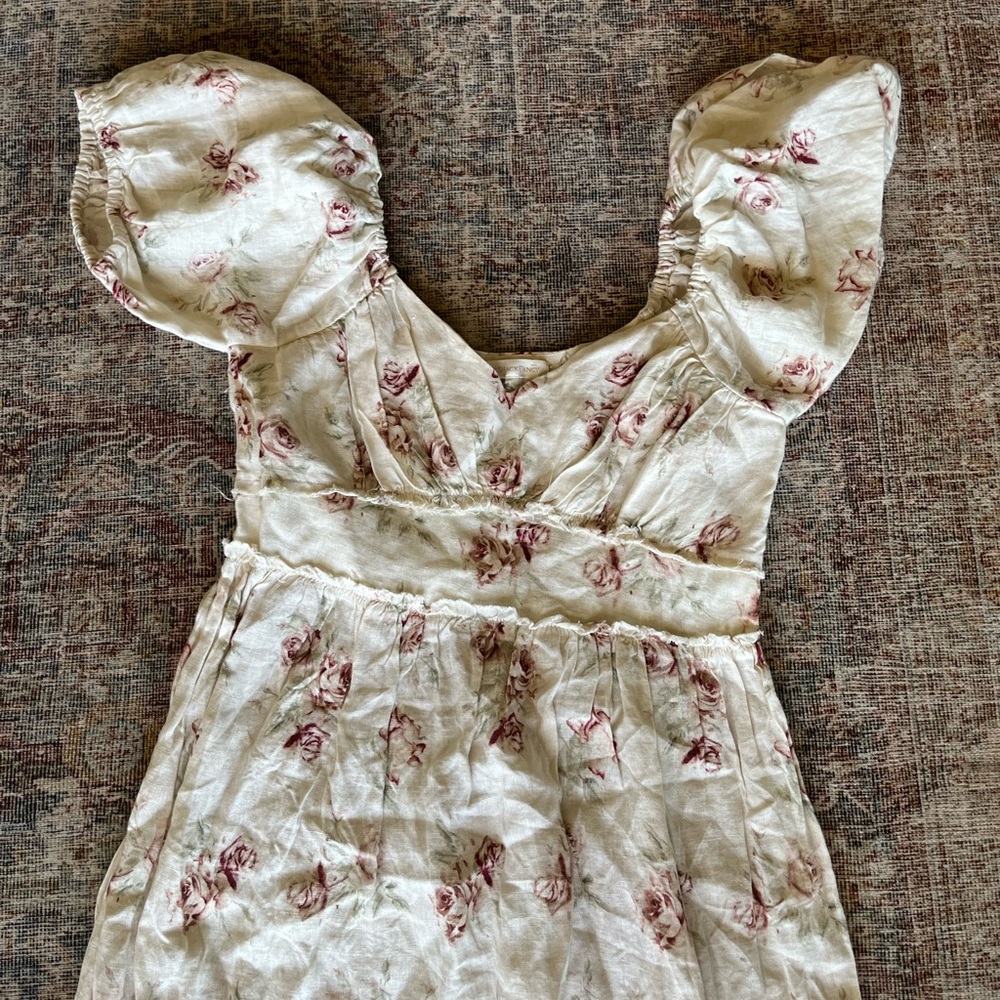 Love shack floral maxi dress